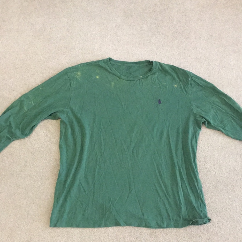 Polo Ralph Lauren Hunter Green Tee w/ Purple Horse